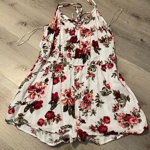Flowers romper